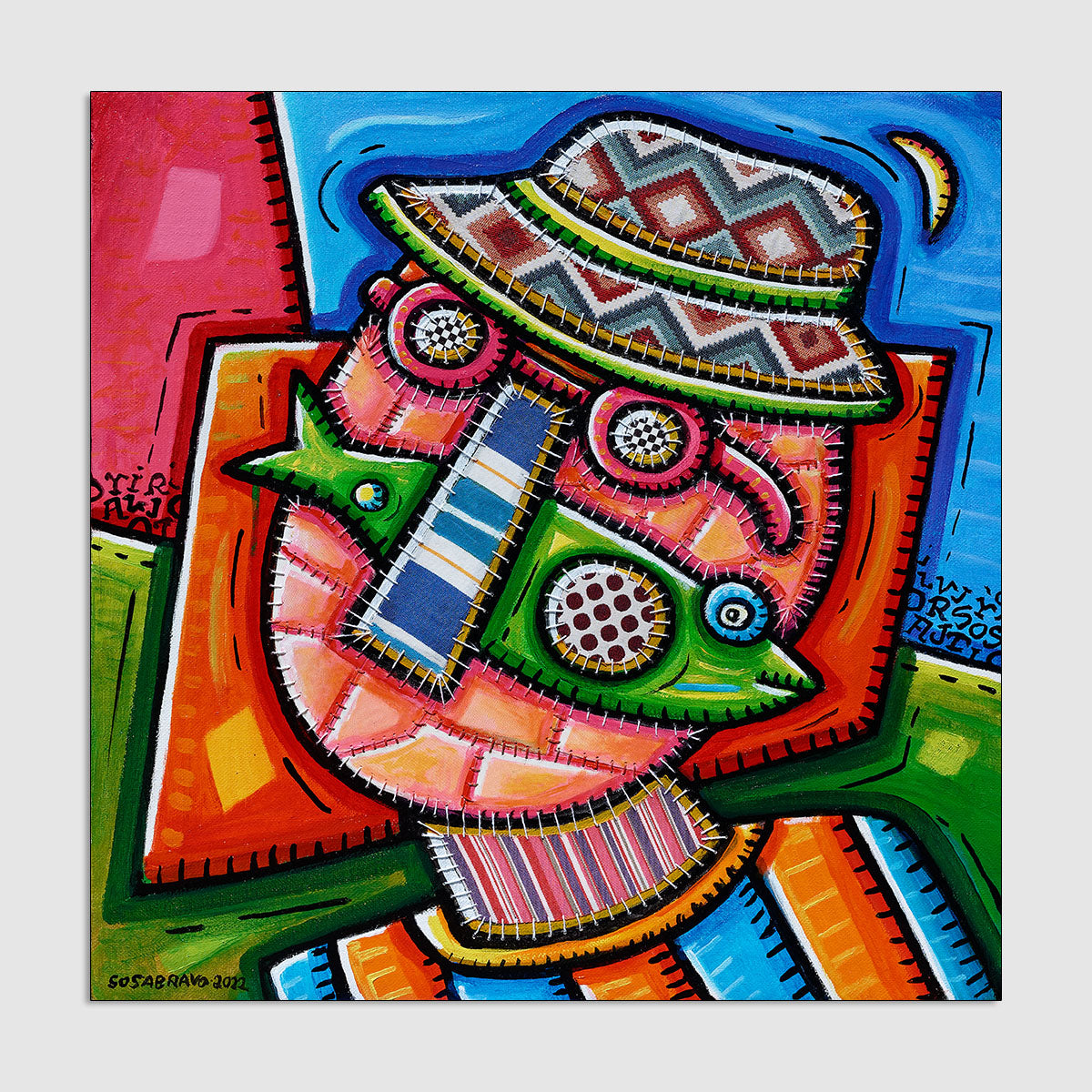 Hombre con Pez