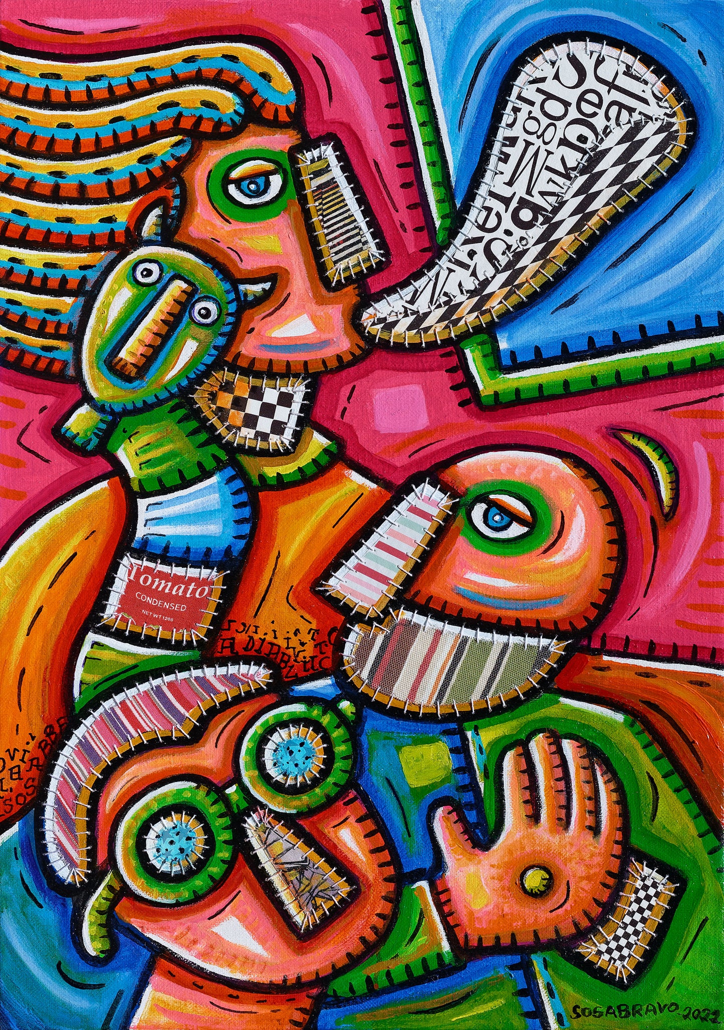 Trio con Diablitos