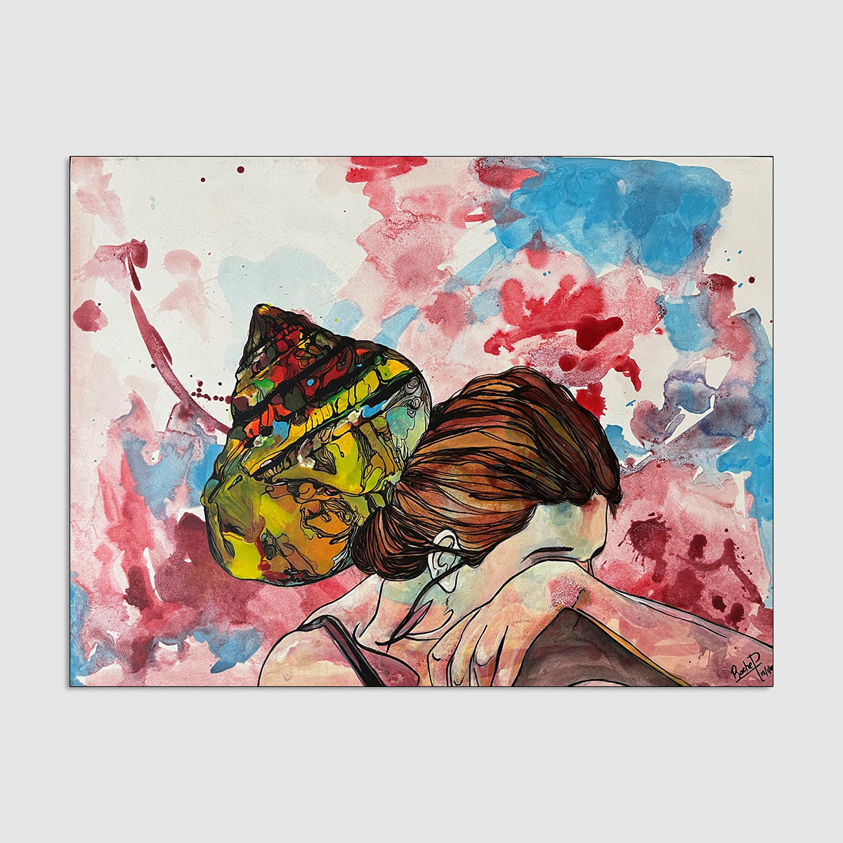 Mujer Caracol Llorando