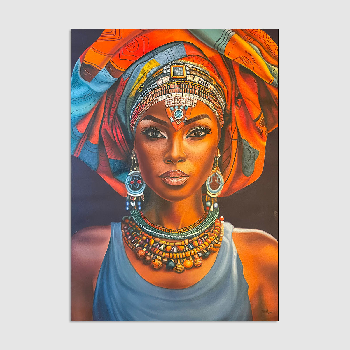 La Essencia de lo bello, de la serie Rostros de Africa