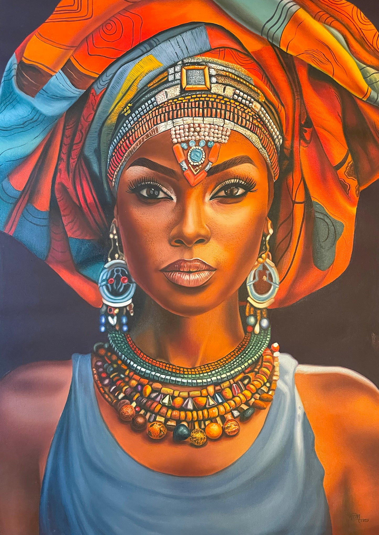 La Essencia de lo bello, de la serie Rostros de Africa