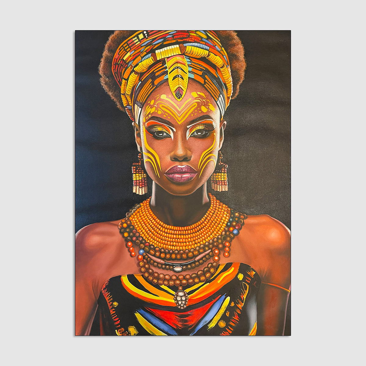 Mirar Adentro, de la serie Rostros de Africa