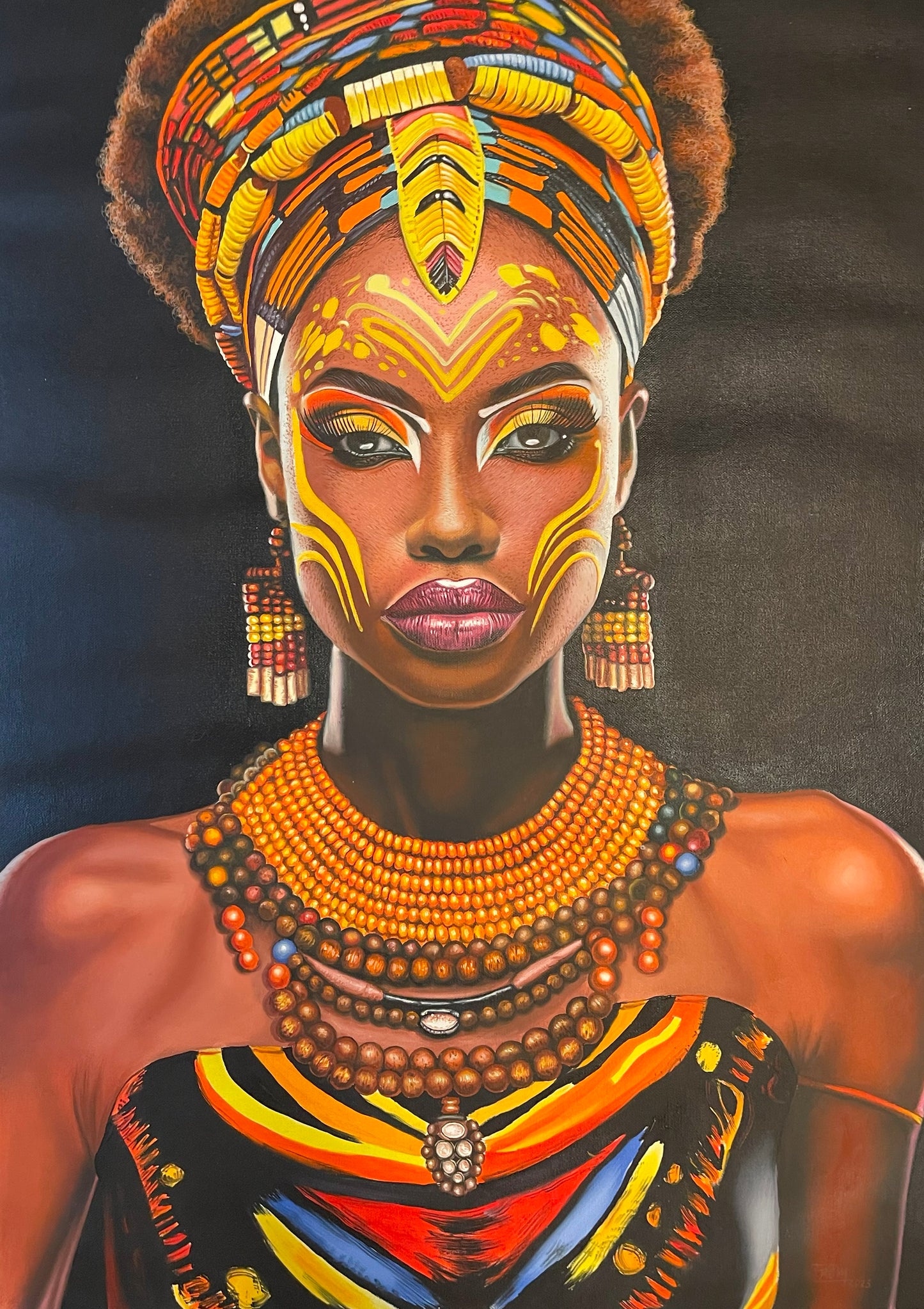 Mirar Adentro, de la serie Rostros de Africa