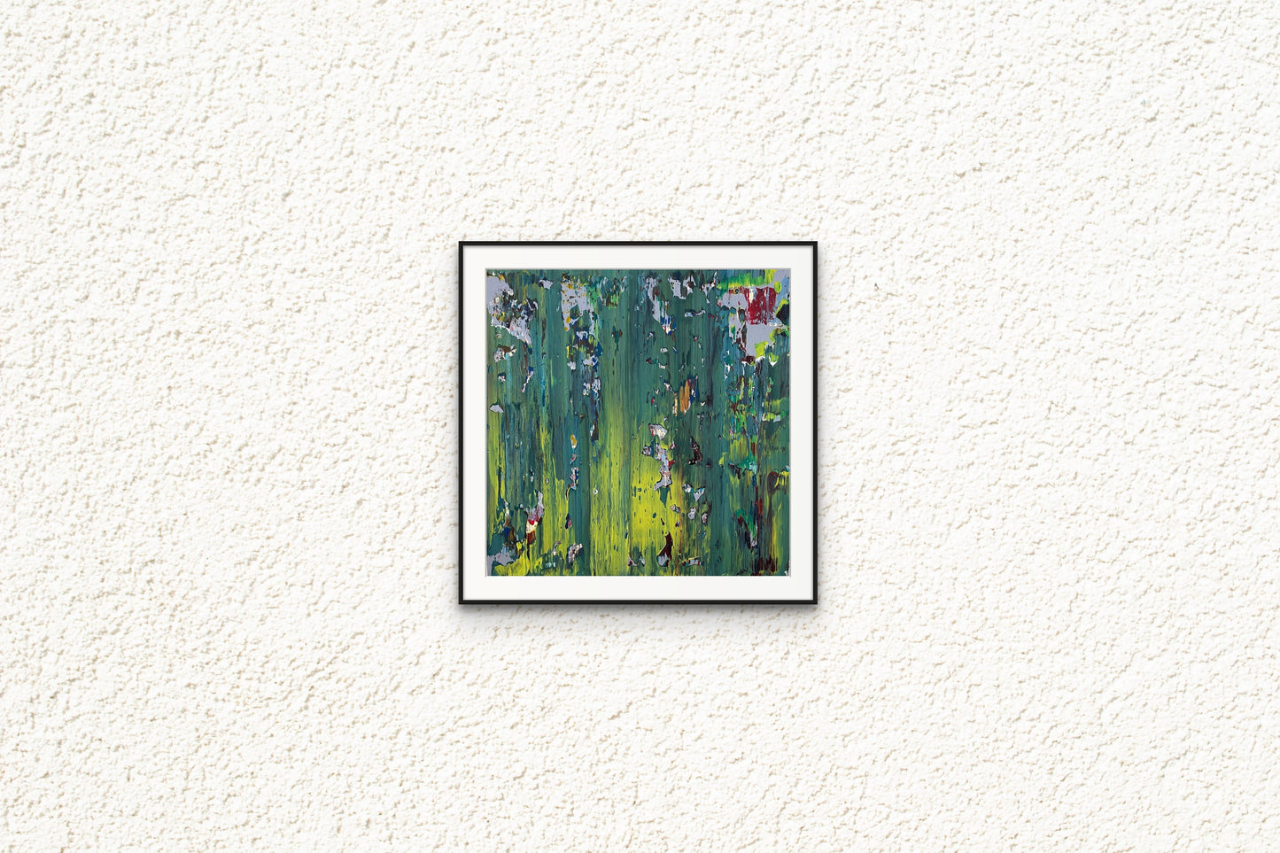 Abstract in Green Giclée Print (Series of 18)