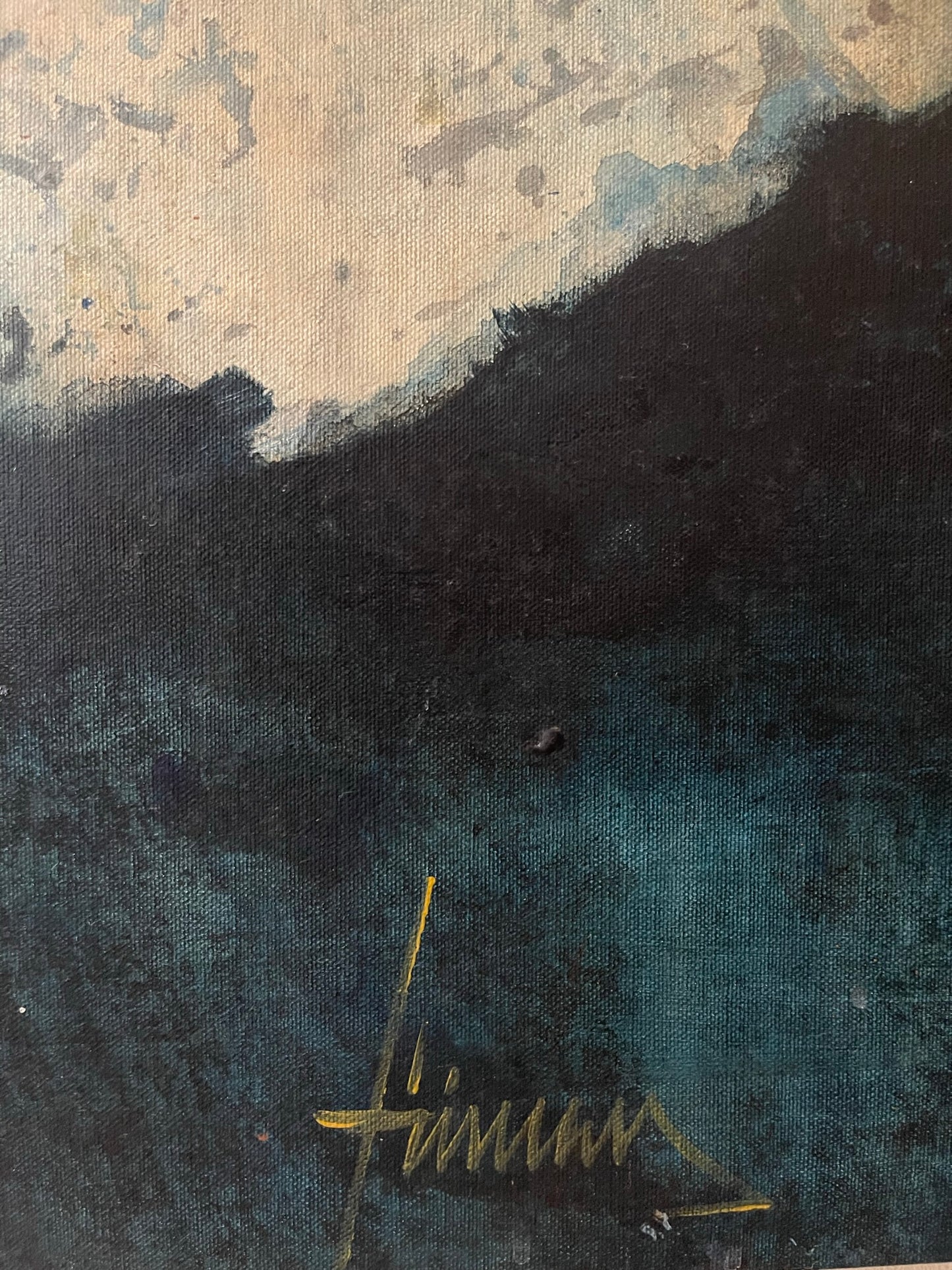 Sin Titulo (Abstracto en Azul)