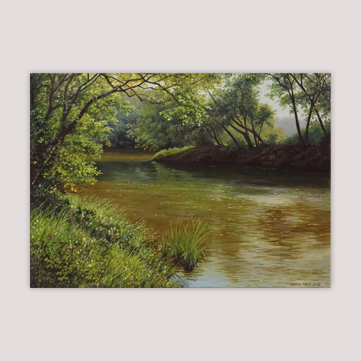 Paisaje con río