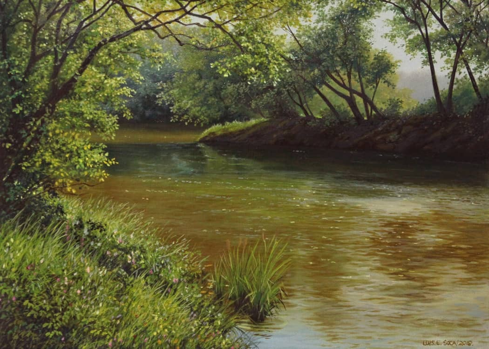 Paisaje con río