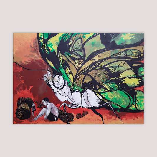 Mariposa (Expresionista Verde)